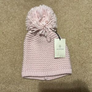 Cute Pink Tassle Top Stocking Cap NWT